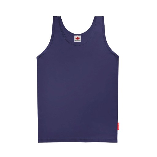 BAWEŁNIANA KOSZULKA S NA RAMIĄCZKA GŁADKA MĘSKA PODKOSZULEK MĘSKI TANK TOP