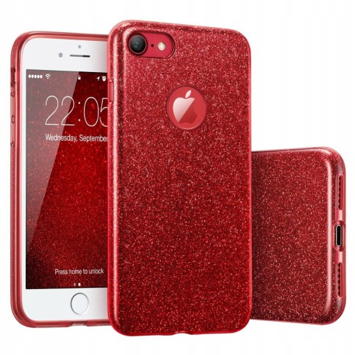 ŚWIECĄCE BROKATOWE ETUI CASE IPHONE 6 6S DIAMENTY