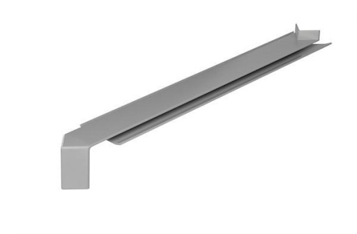 Łącznik ALUMINIOWY parapetów stal i alu PROSTY