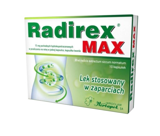 Radirex Max 10 kaps