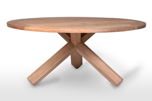 Stół ogrodowy TEAK BORDEAUX Ø170cm