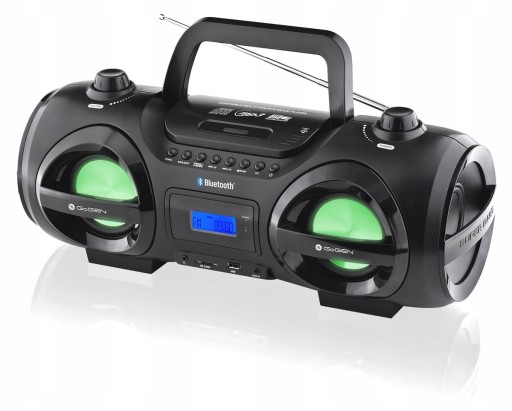 Boombox CD Bluetooth USB SD MP3 Radio GoGEN