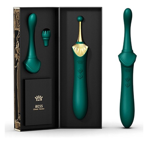 ZALO BESS VIBRATOR TURQUOISE GREEN VIBRATOR CLITOR