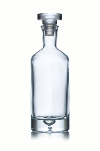 Szklana karafka 0,7l do wina, whisky NA PREZEZNT