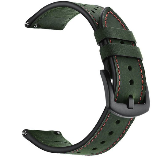 SKÓRZANY PASEK OPASKA DO ZEGARKA SMARTWATCH 20MM