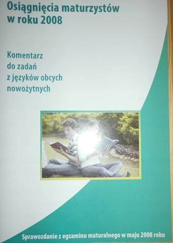 Osiągnięcia maturzystów w roku 2008 -