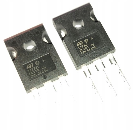 Para TIP35C TIP36C 25A 100V TO-247 Oryginał ST