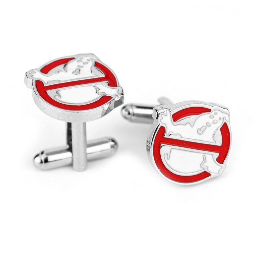 2016 NEW Ghost Busters alloy 1.8X1.8CM Cufflinks