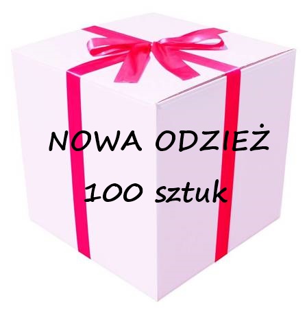 Pakiet ubrań 100 szt Nowa odzież Damska Męska Dziecięca Outlet