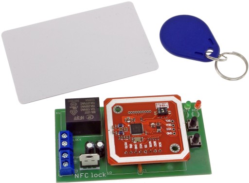 Zamek NFC/RFID, DIY, AVT5926 B