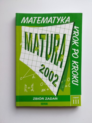 Matematyka zbiór zadań cz. III Matematyka