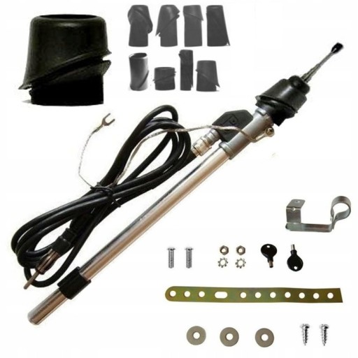ANTENA TELESKOPOWA Alfa Peugeot Mazda 310289+GUMKI