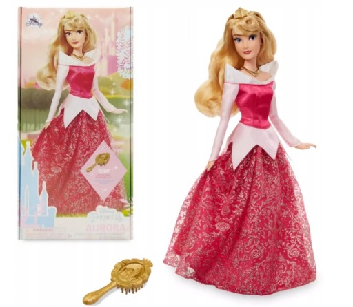 DISNEY Lalka AURORA ŚPIĄCA KRÓLEWNA RÓŻYCZKA