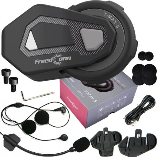 Interkom FREEDCONN T-Max S V4 PRO Intercom PL Menu