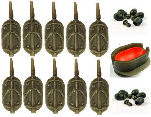 ZESTAW 10x Podajnik ARC 30g + 10x SZYBKOZŁĄCZKA + FOREMKA PRO WYCISKANA