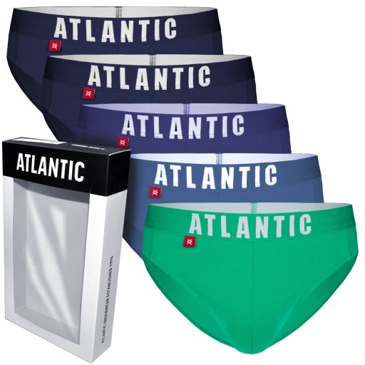 ATLANTIC slipy męskie 5PAK sport 5SMP wielopak