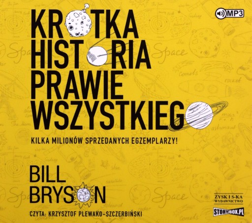 KRÓTKA HISTORIA PRAWIE WSZYSTKIEGO - BILL BRYSON [AUDIOBOOK]