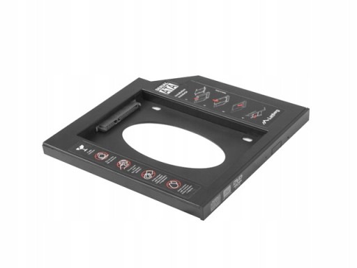 ADAPTER RAMKA NA DYSK 2,5'' SSD zamias DVD 9.5 mm