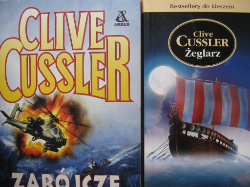 CUSSLER Zabójcze wibracje + Żeglarz