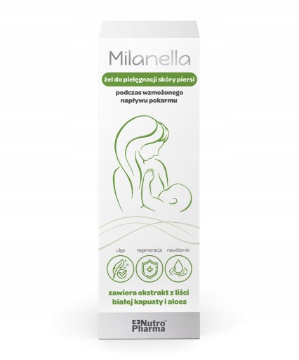 MILANELLA Żel do pielęgnacji piersi 75 ml