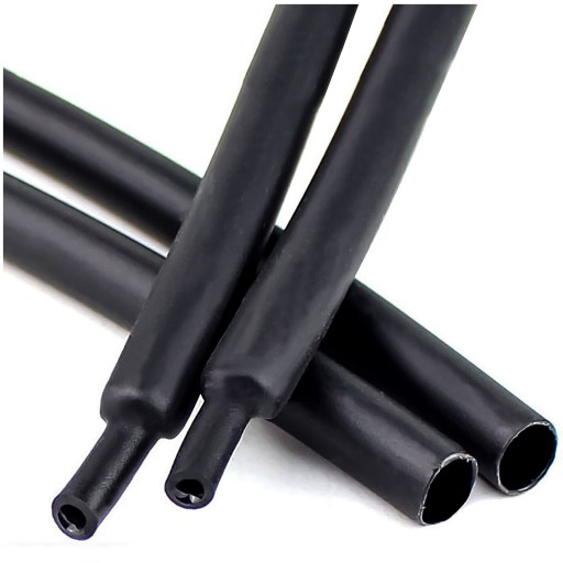 1M RURKA TERMOKURCZLIWA z KLEJEM GRUBA 3.2/1 mm