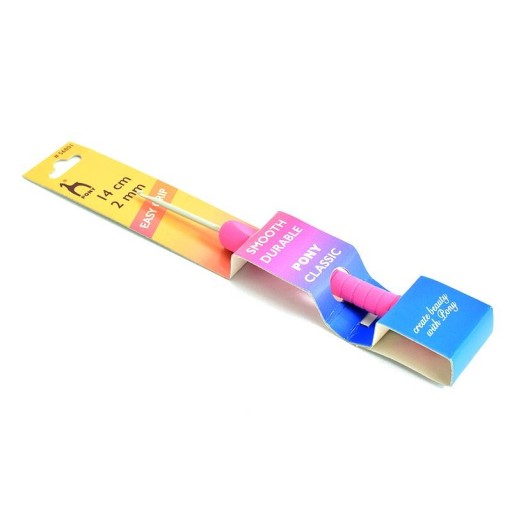 Szydełko z rączką PONY EASY GRIP 2 mm