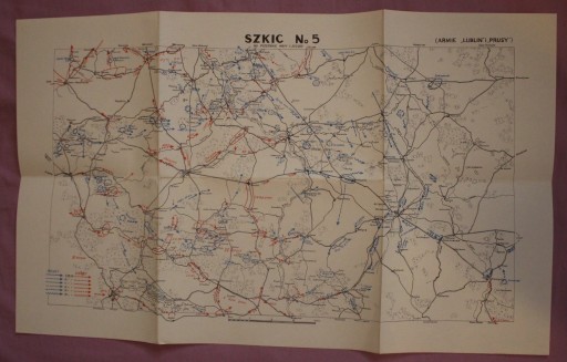MAPA - SZKIC No 5 ( ARMIE 