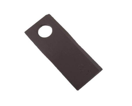 Nóż. nożyk kosiarka lewy 120X50X4mm otwór 21 zastosowanie RF 120/4 Pronar