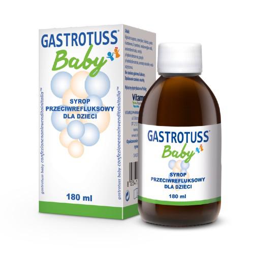 Gastrotuss Baby Syrop przeciwrefluksowy, 180ml
