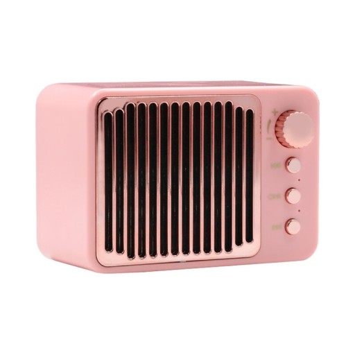 Mały bezprzewodowy Retro głośnik Bluetooth przen