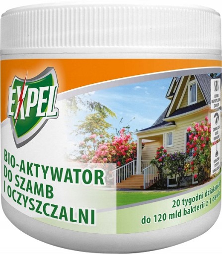 EXPEL BioAktywator do SZAMBA i OCZYSZCZALNI 500g
