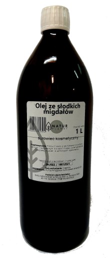 Olej ze słodkich migdałów 1l