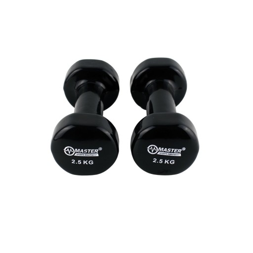 Hantle Treningowe Ciężarki Fitness WINYL 2x2,5kg