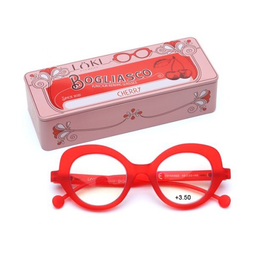 +3.5 Plusy LOKI - ITALY Okulary do komputera Blue Block okulary do czytania
