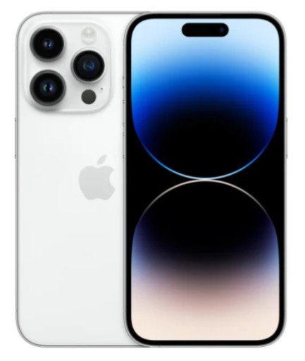 APPLE IPHONE 14 PRO 256GB SREBRNY | BATERIA 100% | GRATIS
