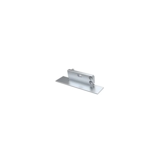 Zaślepka aluminiowa Srebrna Lewa do profilu LED ZATI do płyt GK