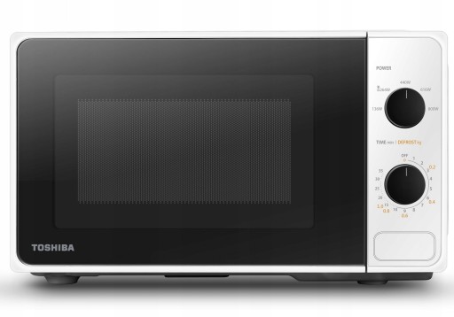 PROSTA SOLIDNA Kuchenka mikrofalowa wolnostojąca Toshiba MM2-MM20PF (WH)