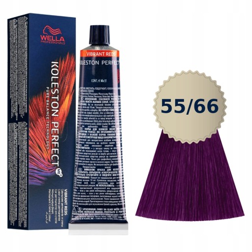 Wella Koleston Perfect Me+ farba 60ml 55/66