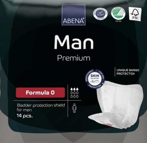 WKŁADKI DLA MĘŻCZYZN ABENA FORMUŁA 0 14szt.