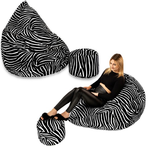 PUFA WOREK SAKO XXXXL + GRATIS |MEGA FOTEL PUFY