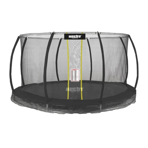 TRAMPOLINA NAZIEMNA OGRODOWA ŚREDNICA 3,66M HECHT 514001 BEZPIECZNA