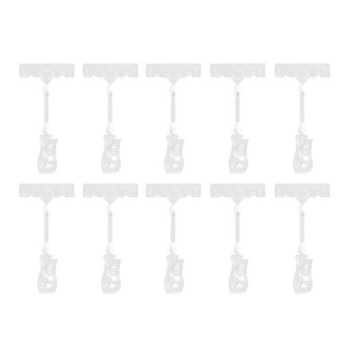 Sign Clips erchandise Sign Transparent Display Clips Price Tags Product M