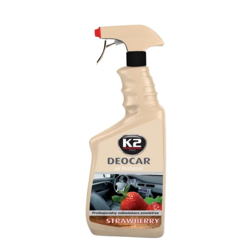 K2 DEOCAR ZAPACH DO SAMOCHODU STRAWBERRY 700ML