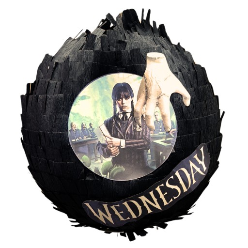 Piniata WEDNESDAY imprezowa pinata urodzinowa 062
