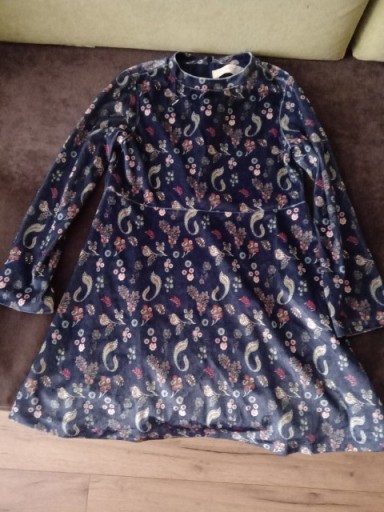 SUKIENKA 140cm ZARA KOLOR GRANAT 9/10 lat