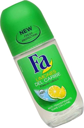FA DEZODORANT DAMSKI ROLL-ON 50 ml CARIBBEAN LEMON