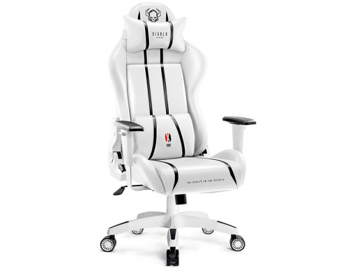 Fotel DIABLO X-ONE 2.0 Normal Size Biało-czarny