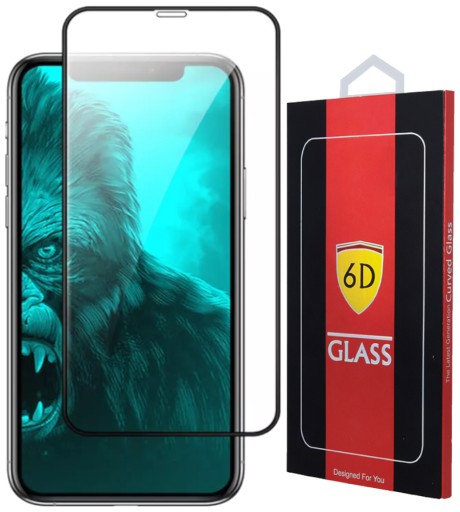 SZKŁO SZYBKA CAŁY EKRAN 6D do iPhone X XS 11 PRO
