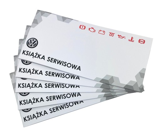 KSIĄŻKA SERWISOWA PRZEGLĄDÓW NAPRAW VOLKSWAGEN
