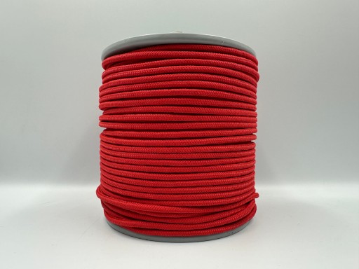 Czerwona Lina Polipropylenowa 4mm 100mb GOSHA polipropylen czerwony PP